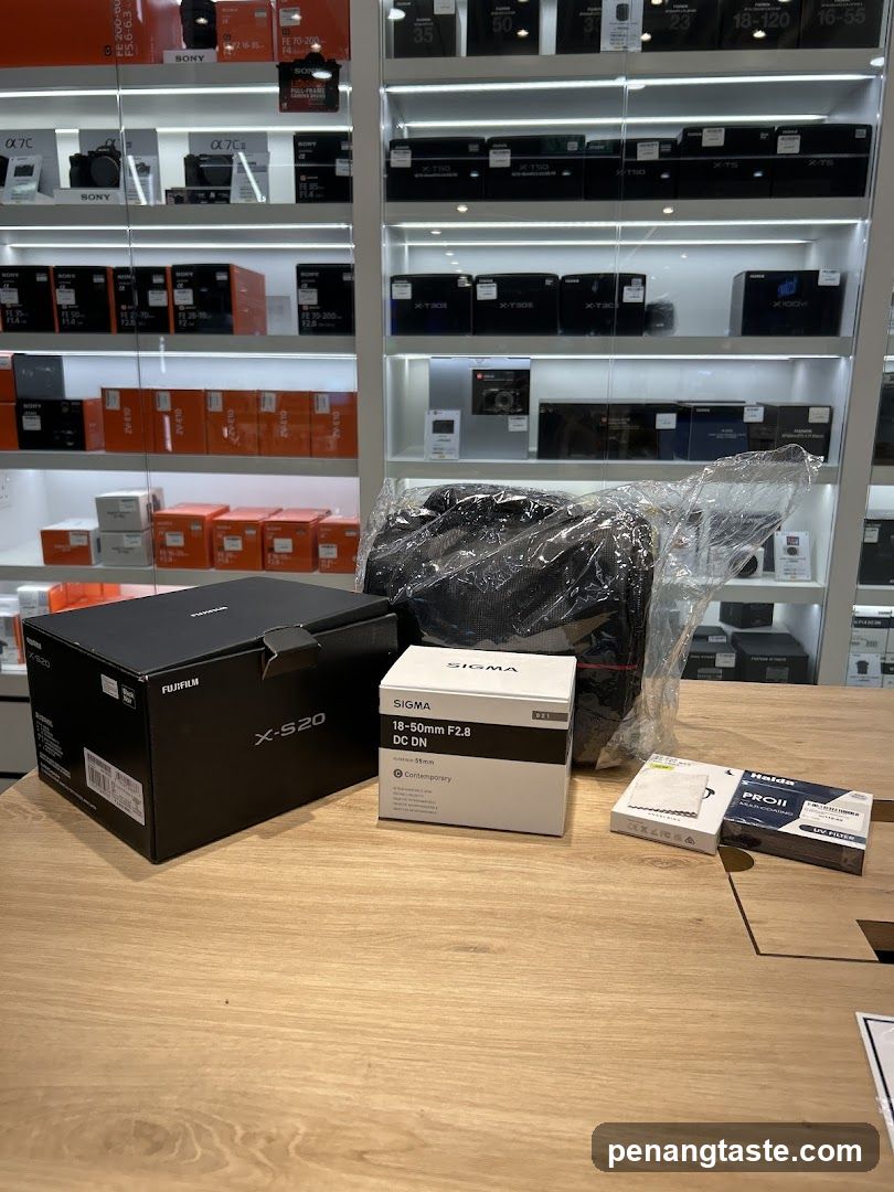 Camera Gear Display