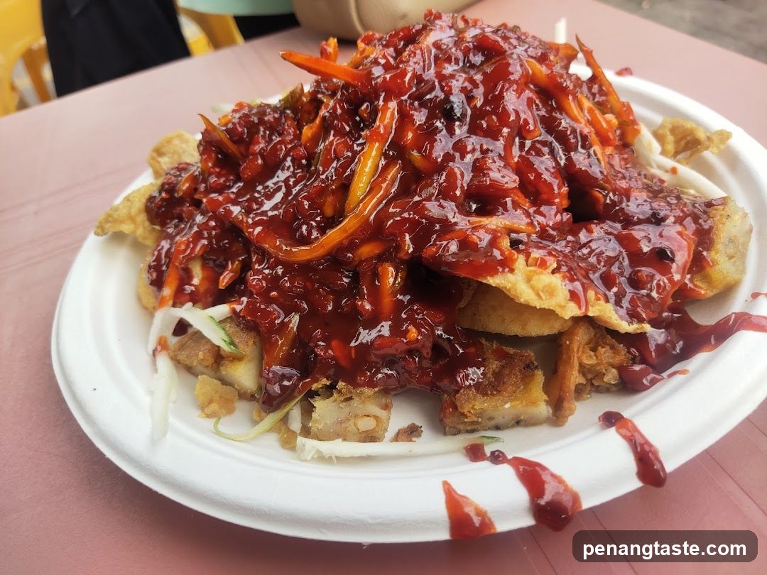 Spicy Fried Food with Sauce