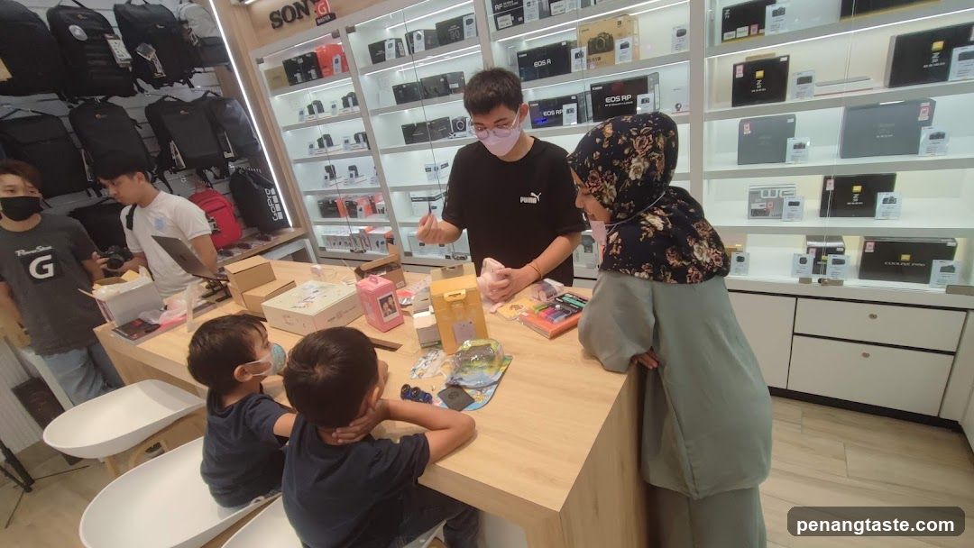 Electronics Store Interior