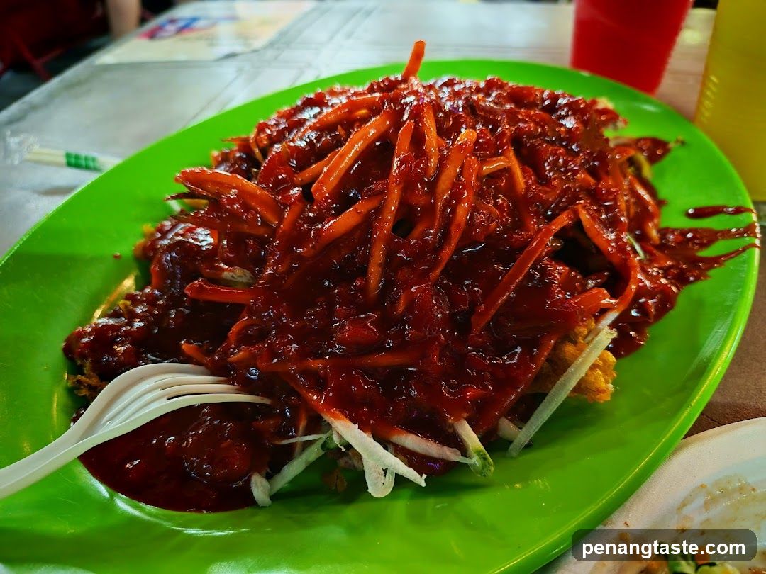 Sambal Fried Rice with Shredded Vegetables