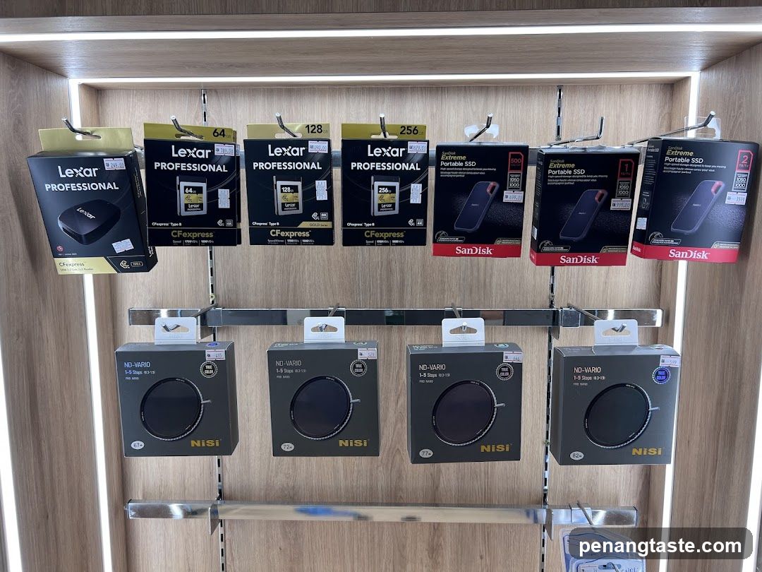 Electronics Display Shelf