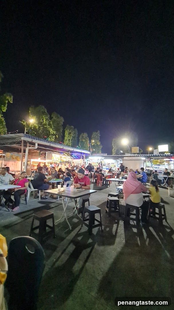 Night Market Scene