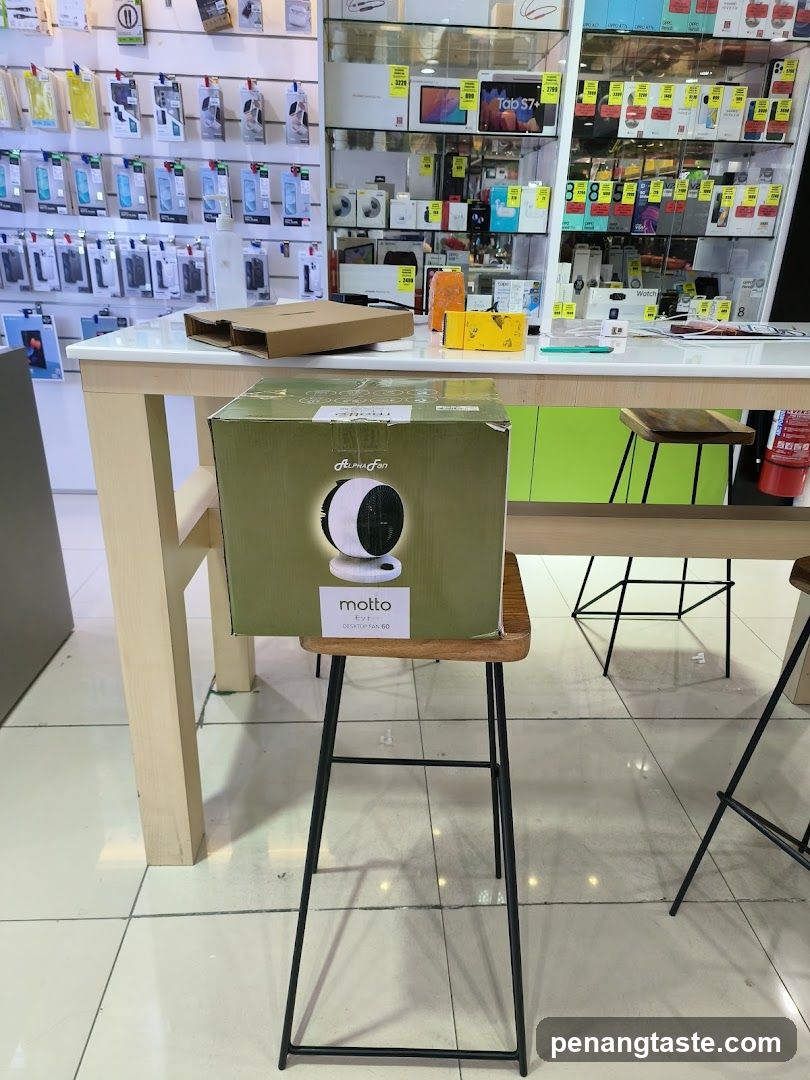 Electronics Store Interior Display