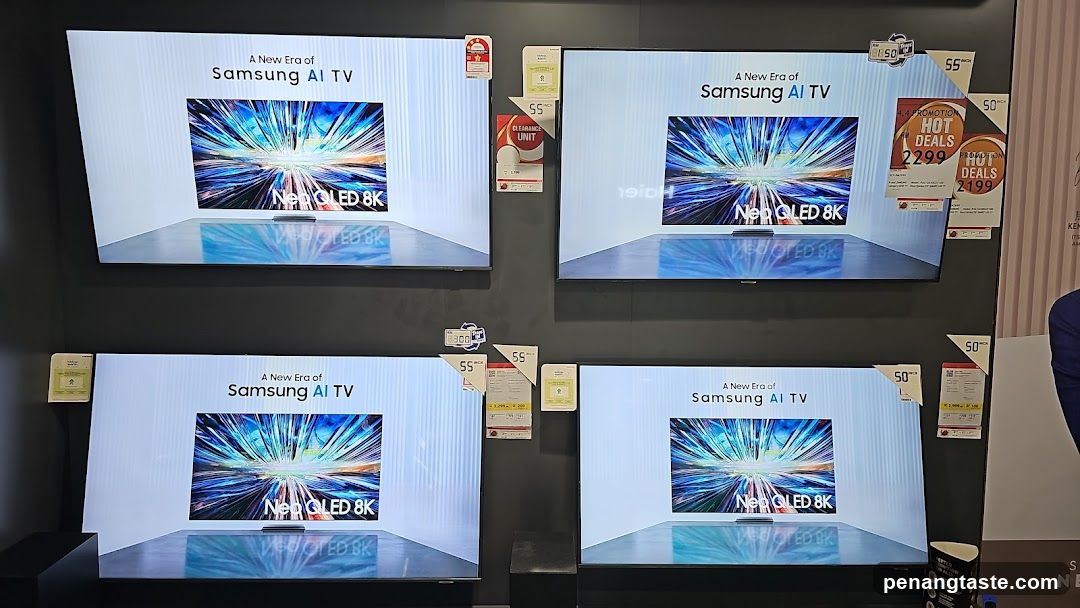 Samsung AI TV Display Wall