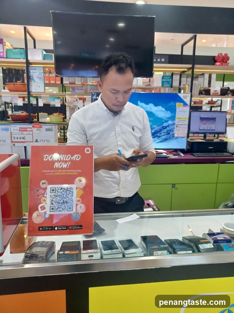 Store Interior with Staff and Products