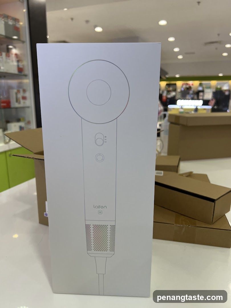 Laifen Hair Dryer Box in Store
