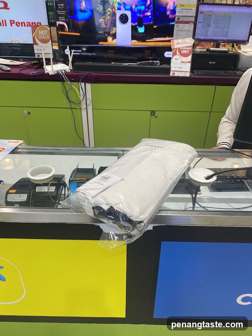 Electronics Store Interior