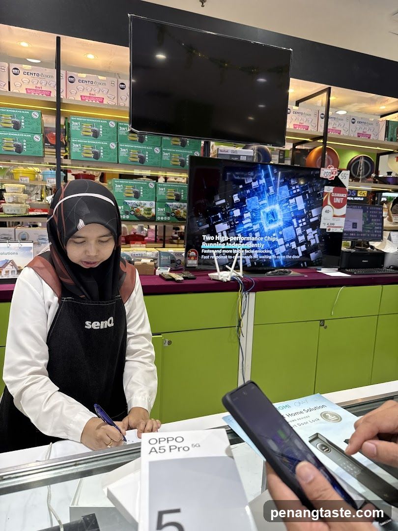 Electronics Store Interior