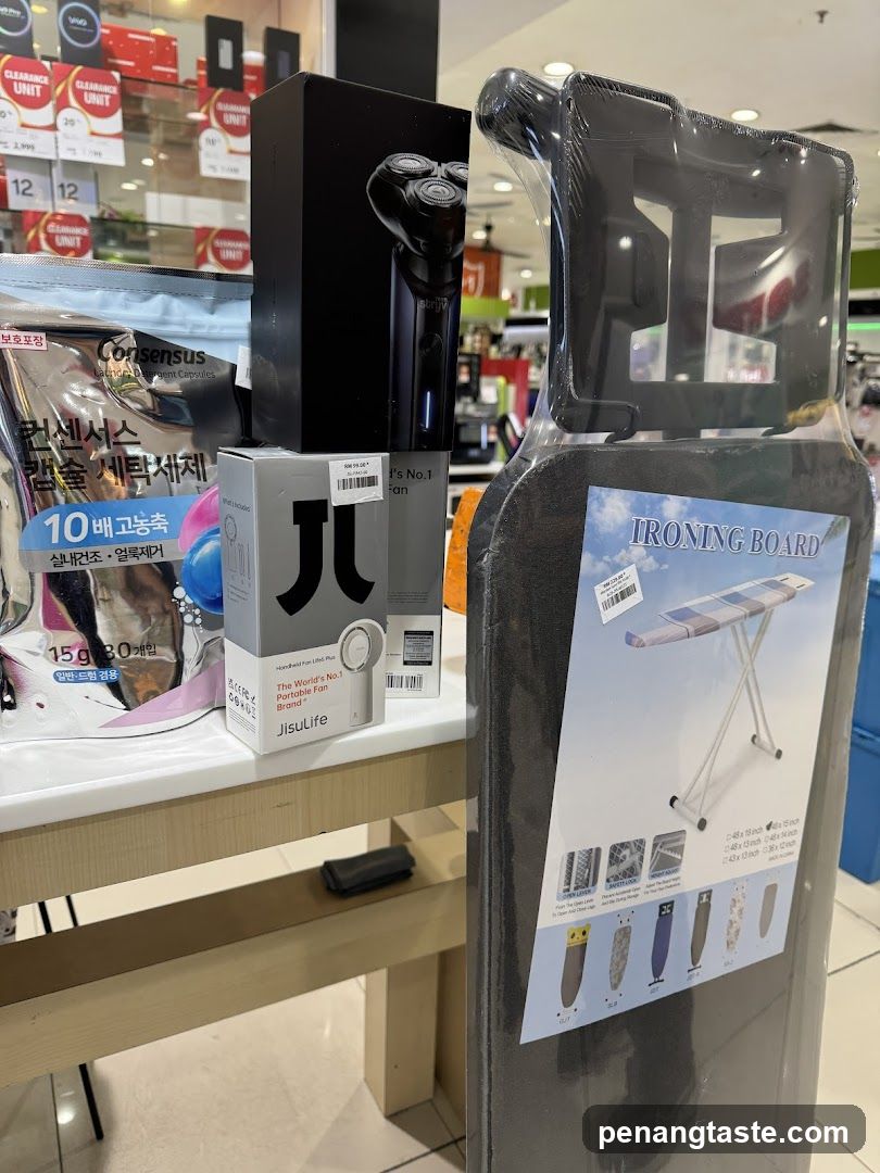Electronics and Household Goods Display