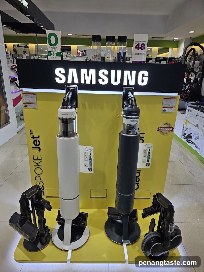 Samsung Vacuum Cleaner Display