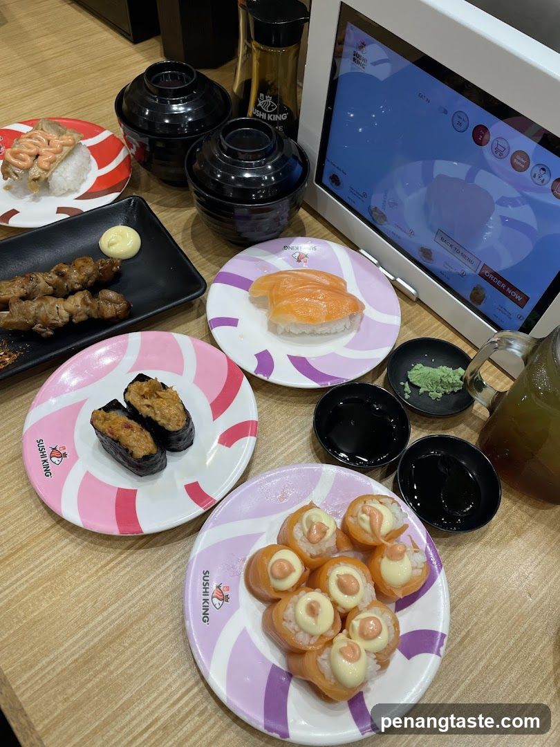 Sushi King Table Spread