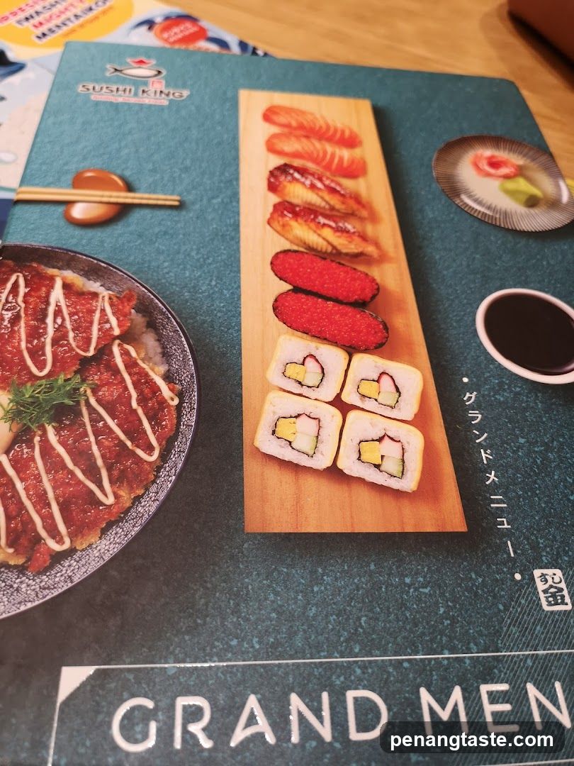 Sushi King Grand Menu