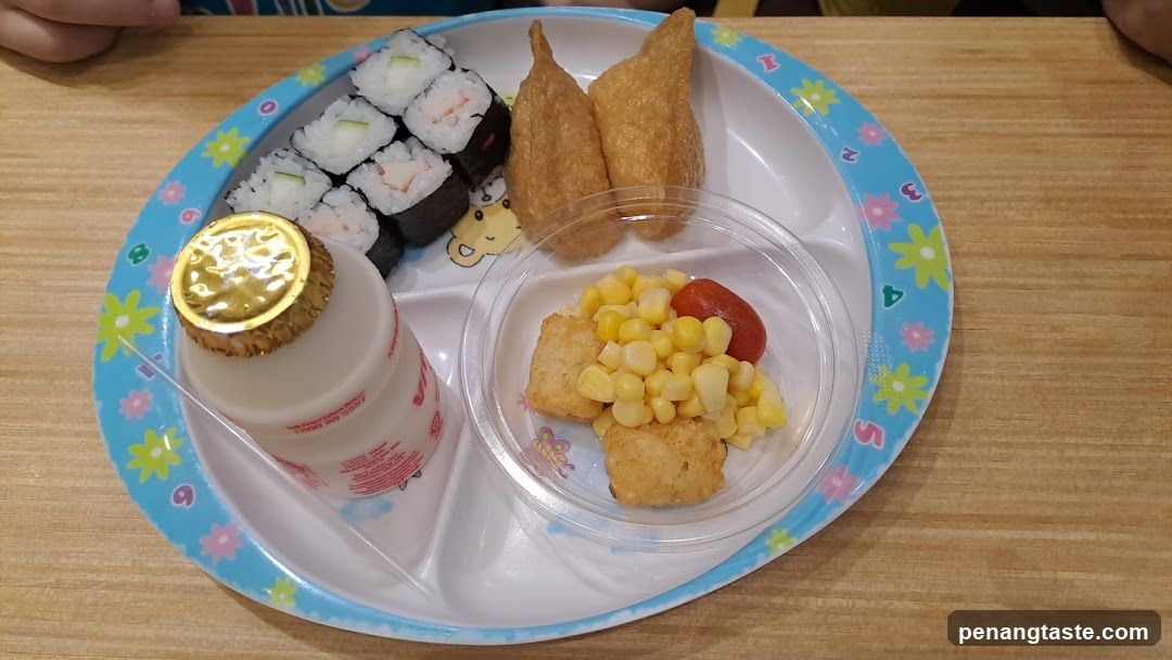 Sushi and Snack Meal