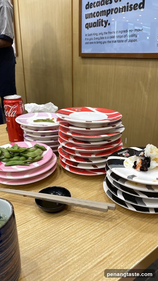 Sushi King Dining Table Setup