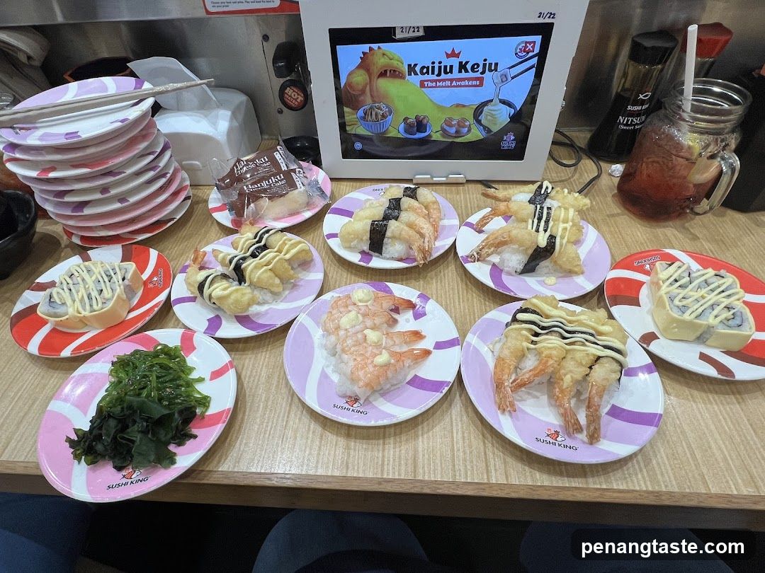 Sushi King Table Spread