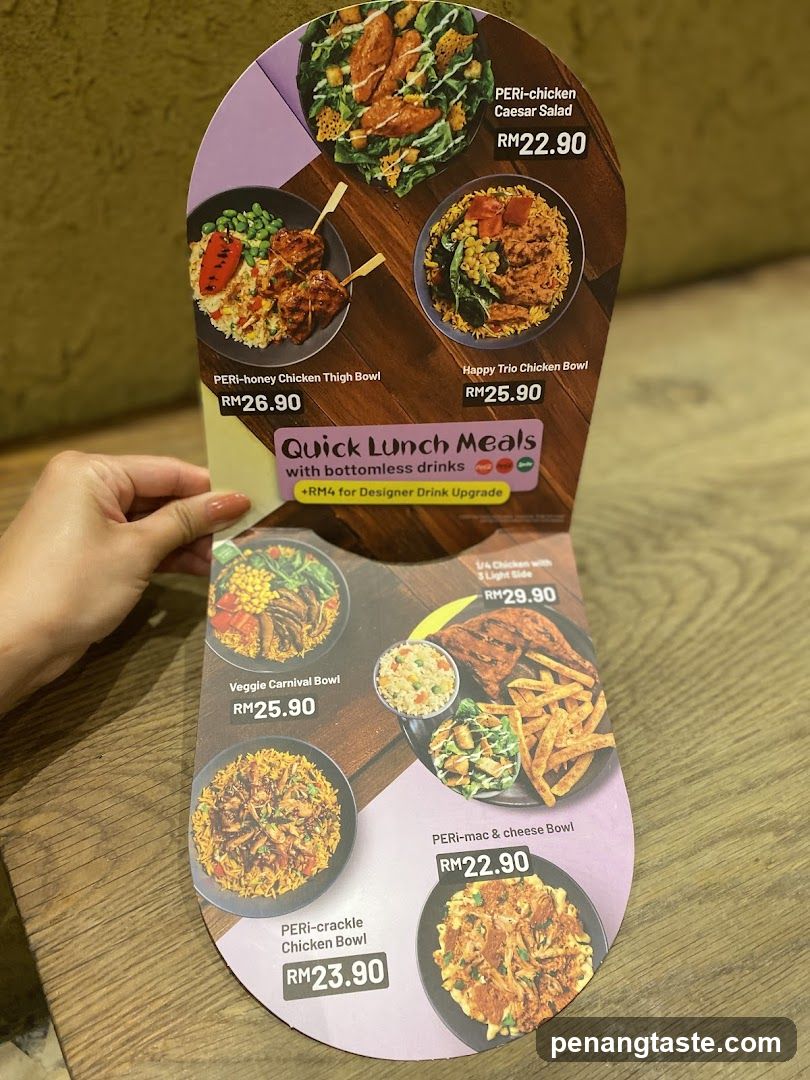 PERI Menu Board