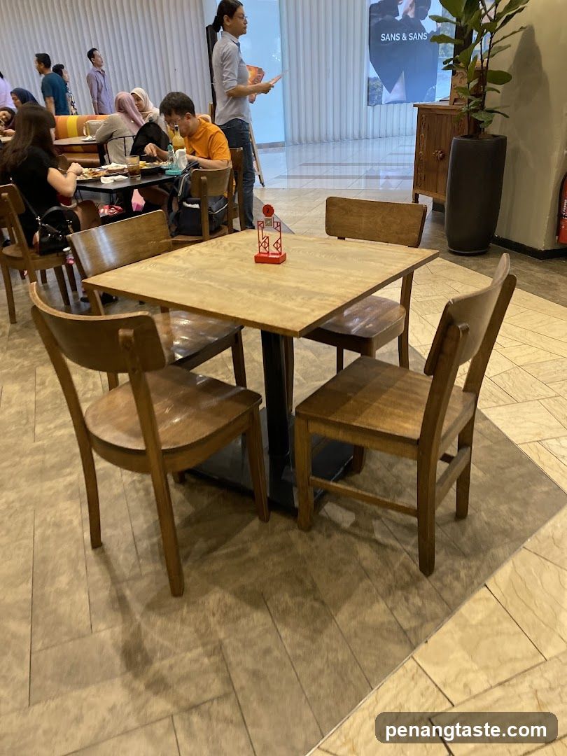 Restaurant Interior Scene