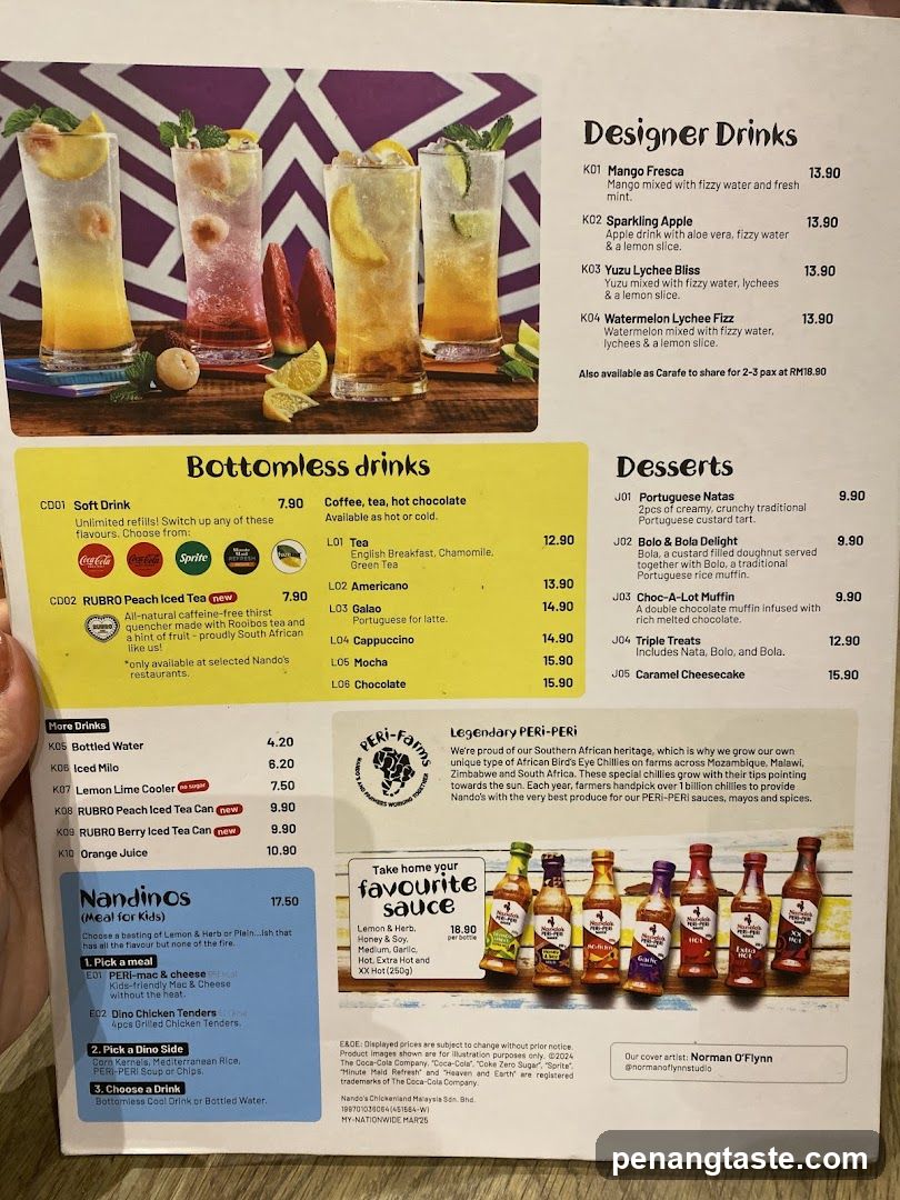 Nandino's Menu