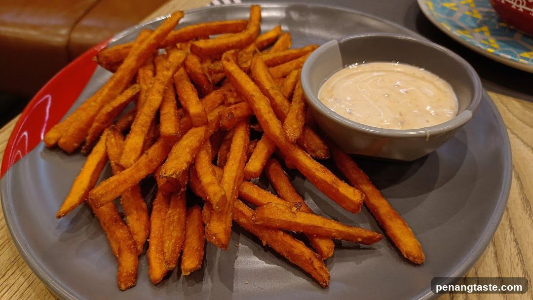Sweet Potato Fries with Dip