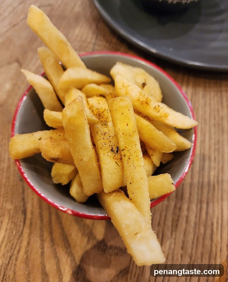Bowl of seasoned fries
