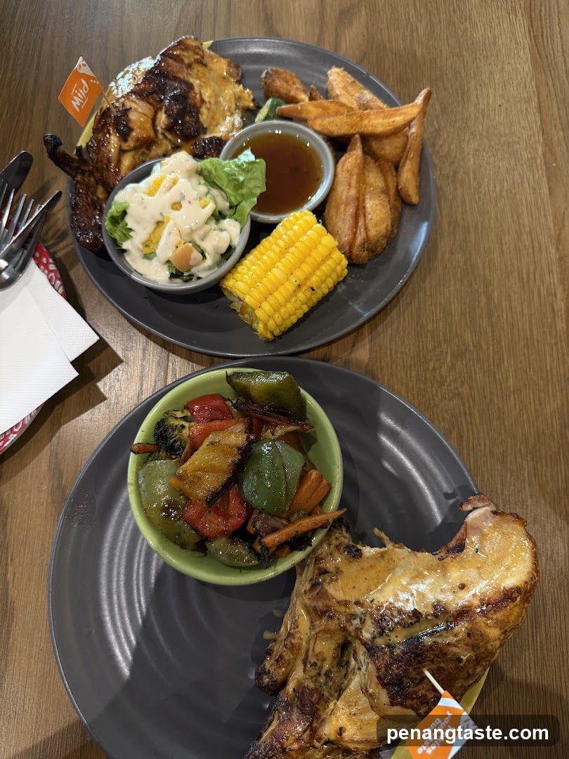 Grilled Chicken Meal with Sides