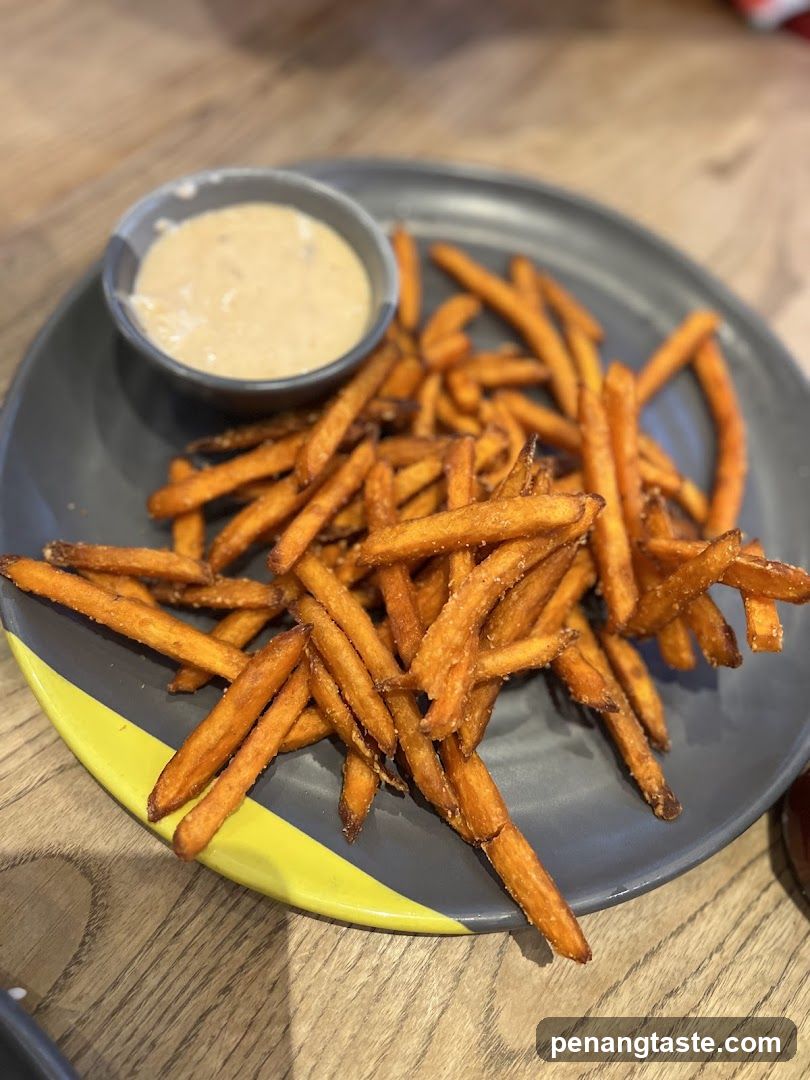 Sweet Potato Fries with Dip
