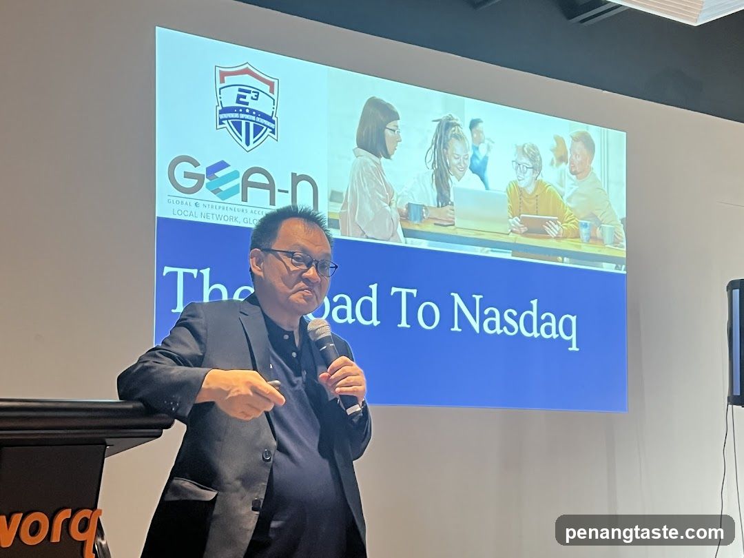 Presentation at an event