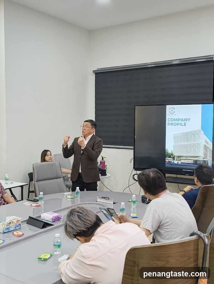 Meeting Presentation in Conference Room