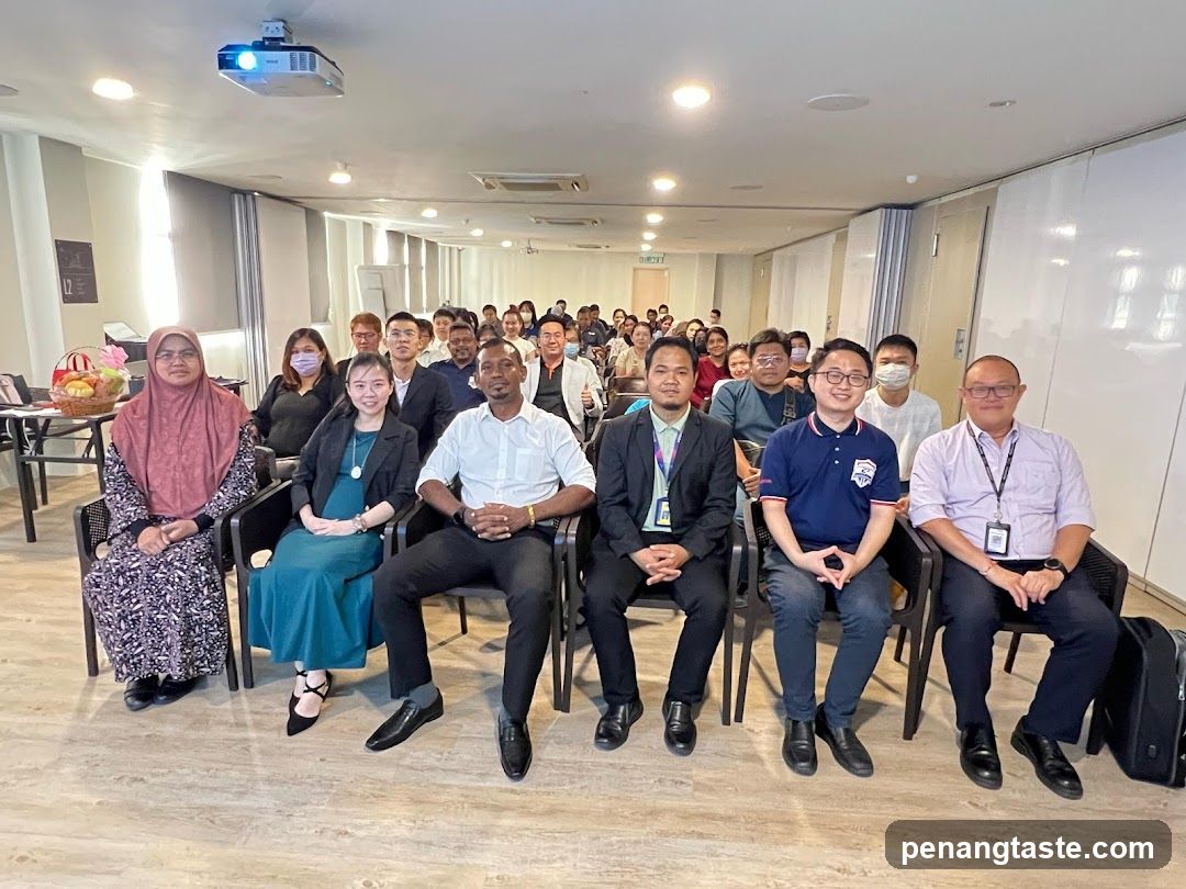 Group Photo in Conference Room
