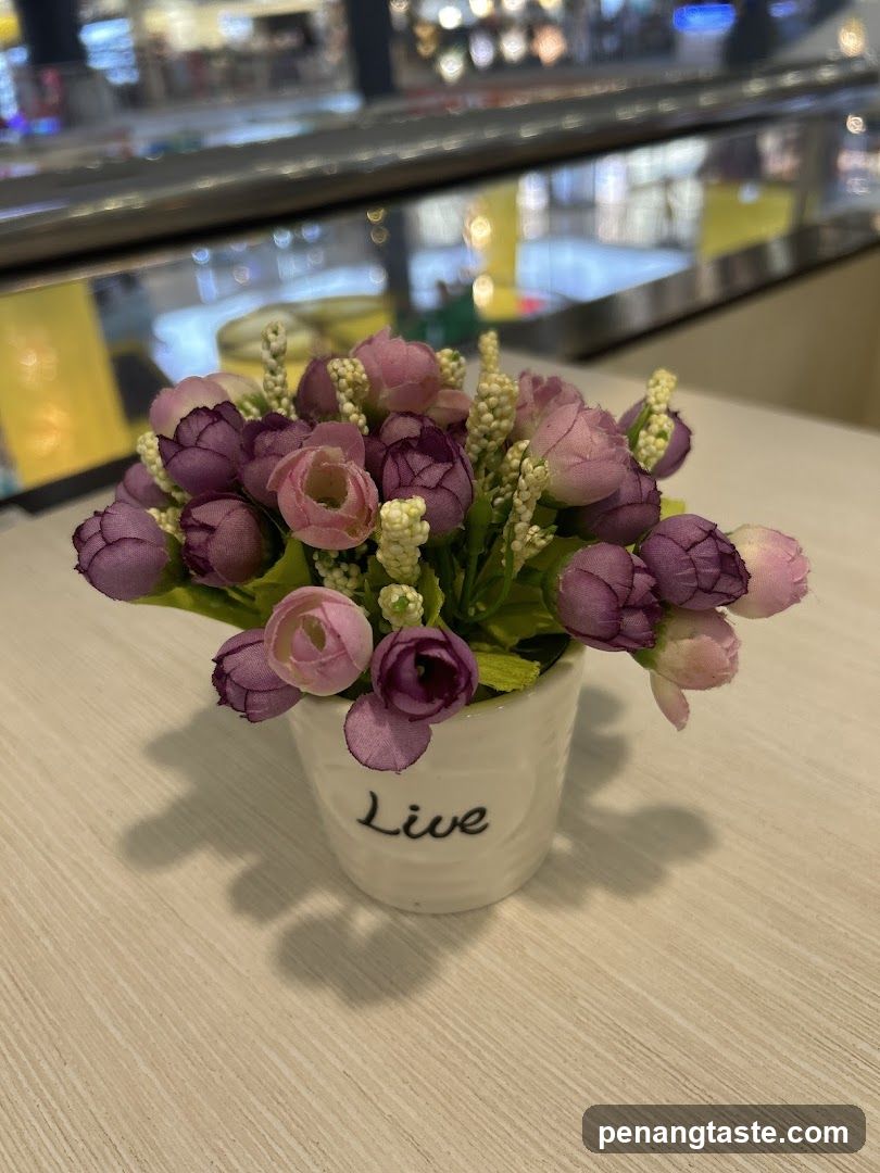 Flower Arrangement on Table