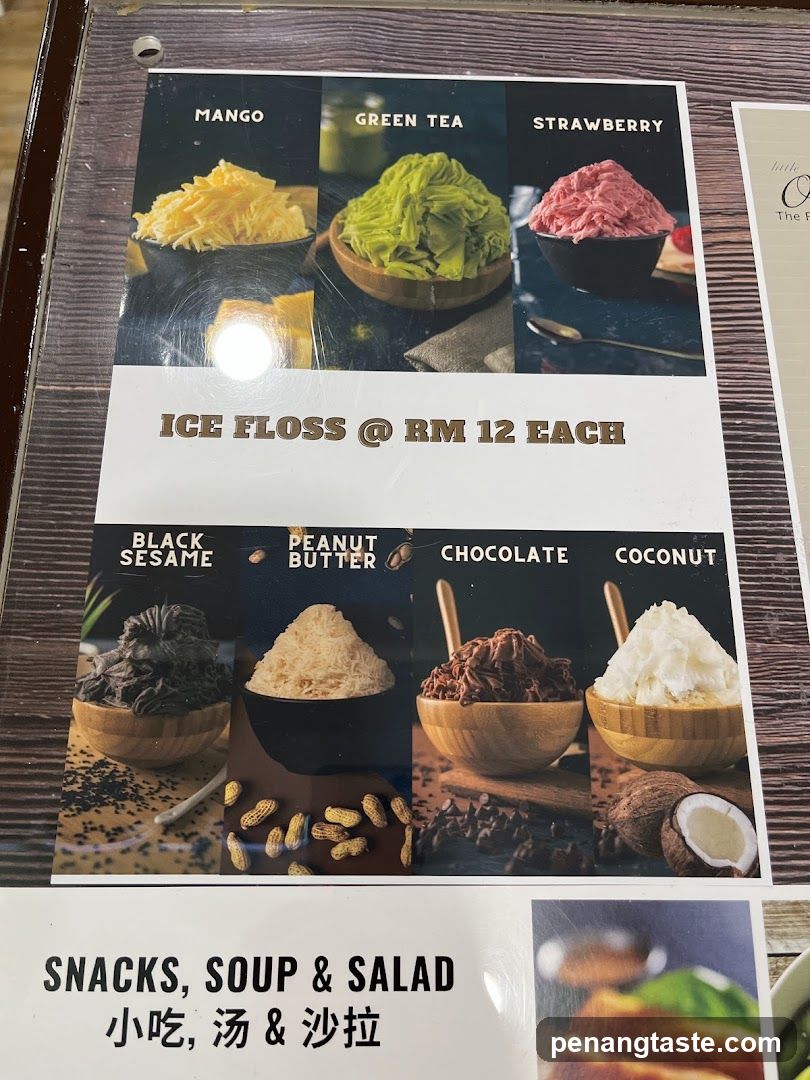 Ice Floss Menu Board