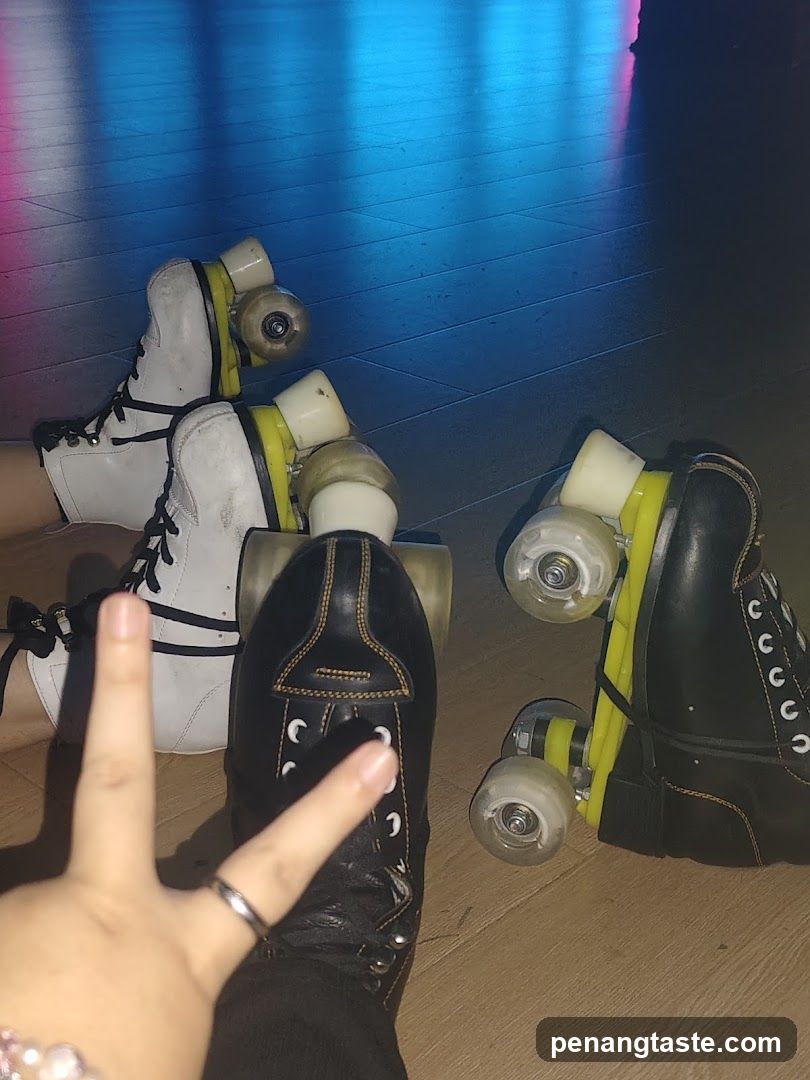Roller Skates on Floor