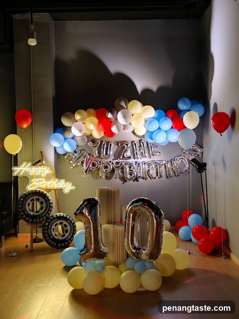 Birthday Party Setup