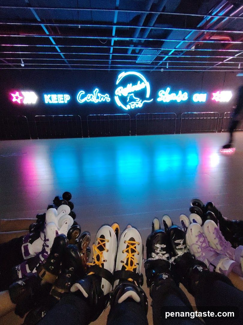 Roller Skating Rink Interior