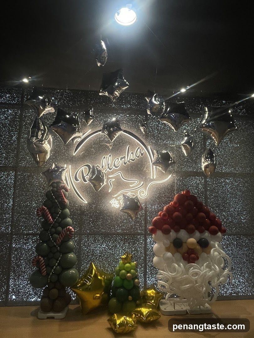 Christmas Balloon Display