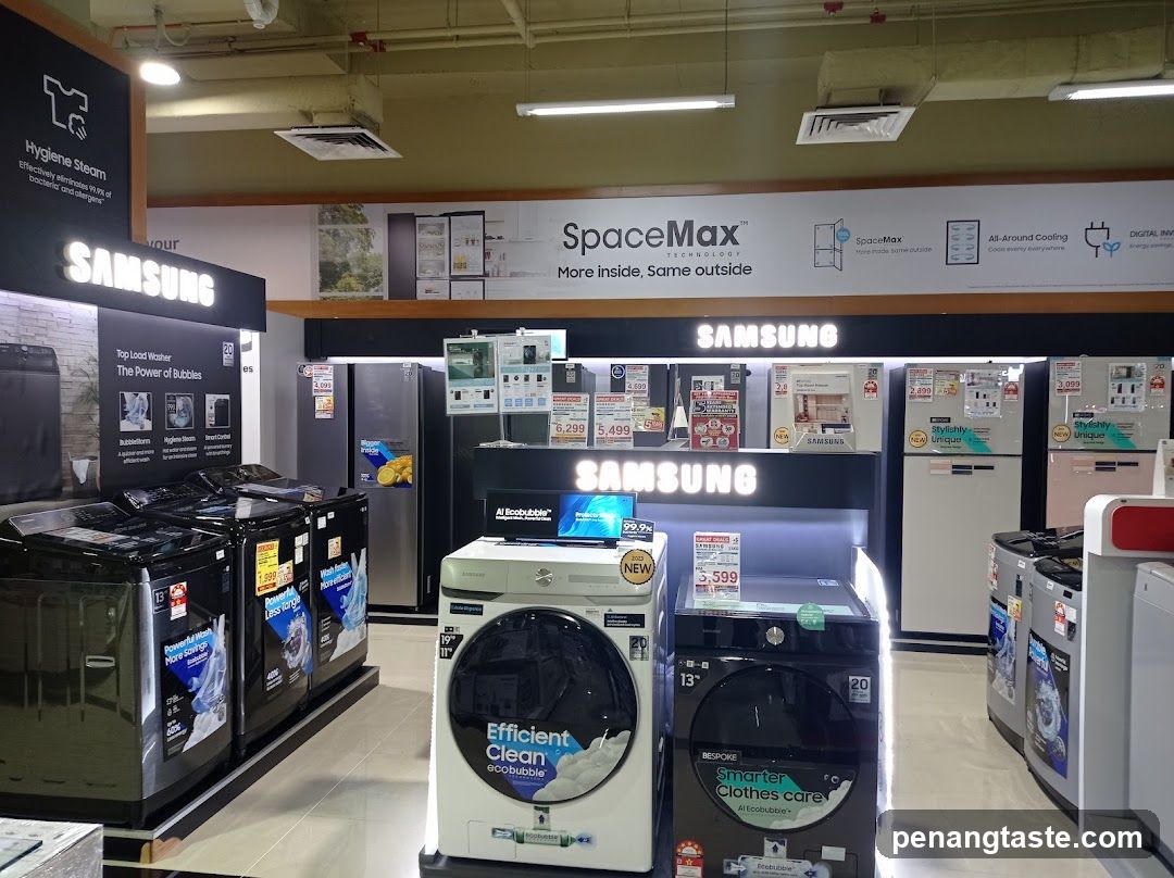 Samsung Appliance Store Interior