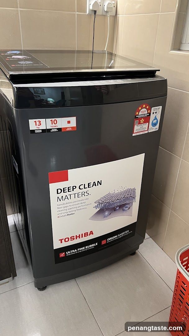 Toshiba Washing Machine Display