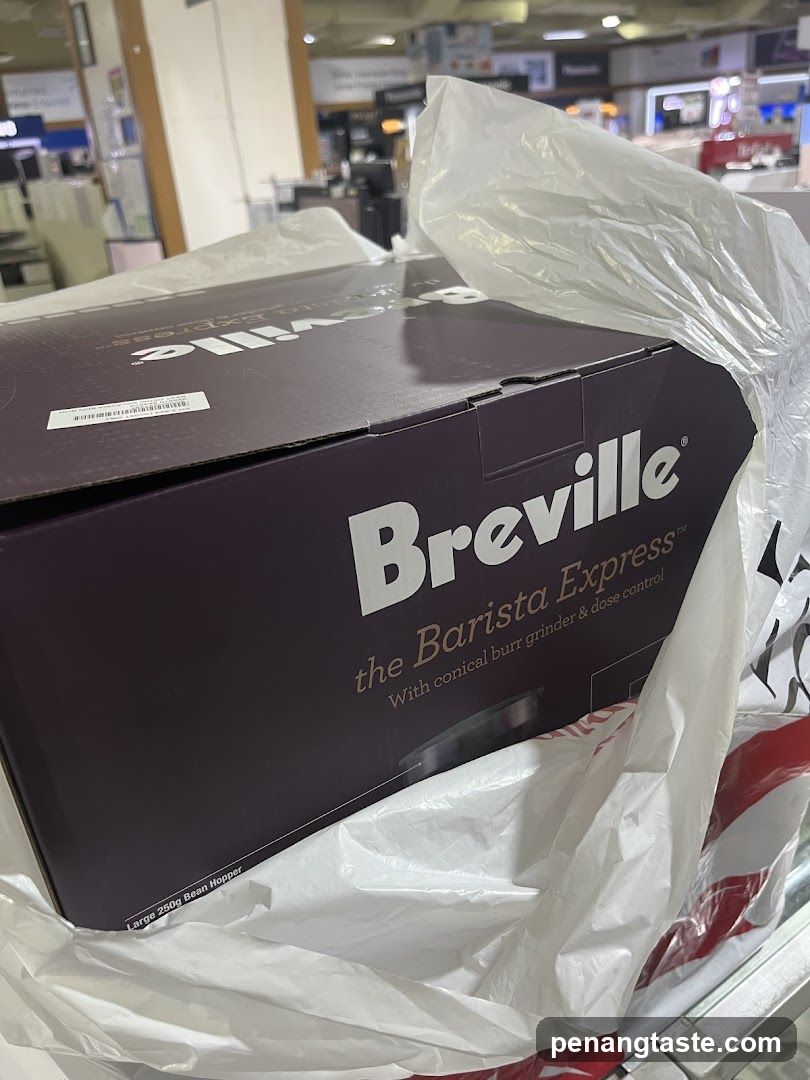 Breville Barista Express Box in Store