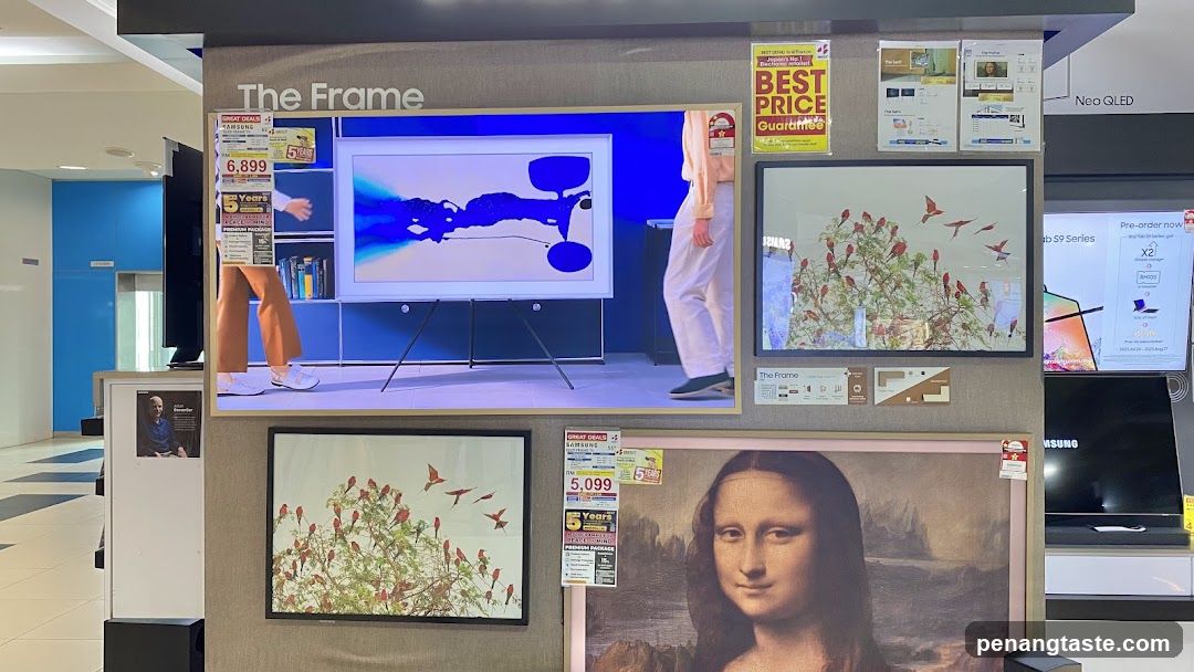 TV Display Booth
