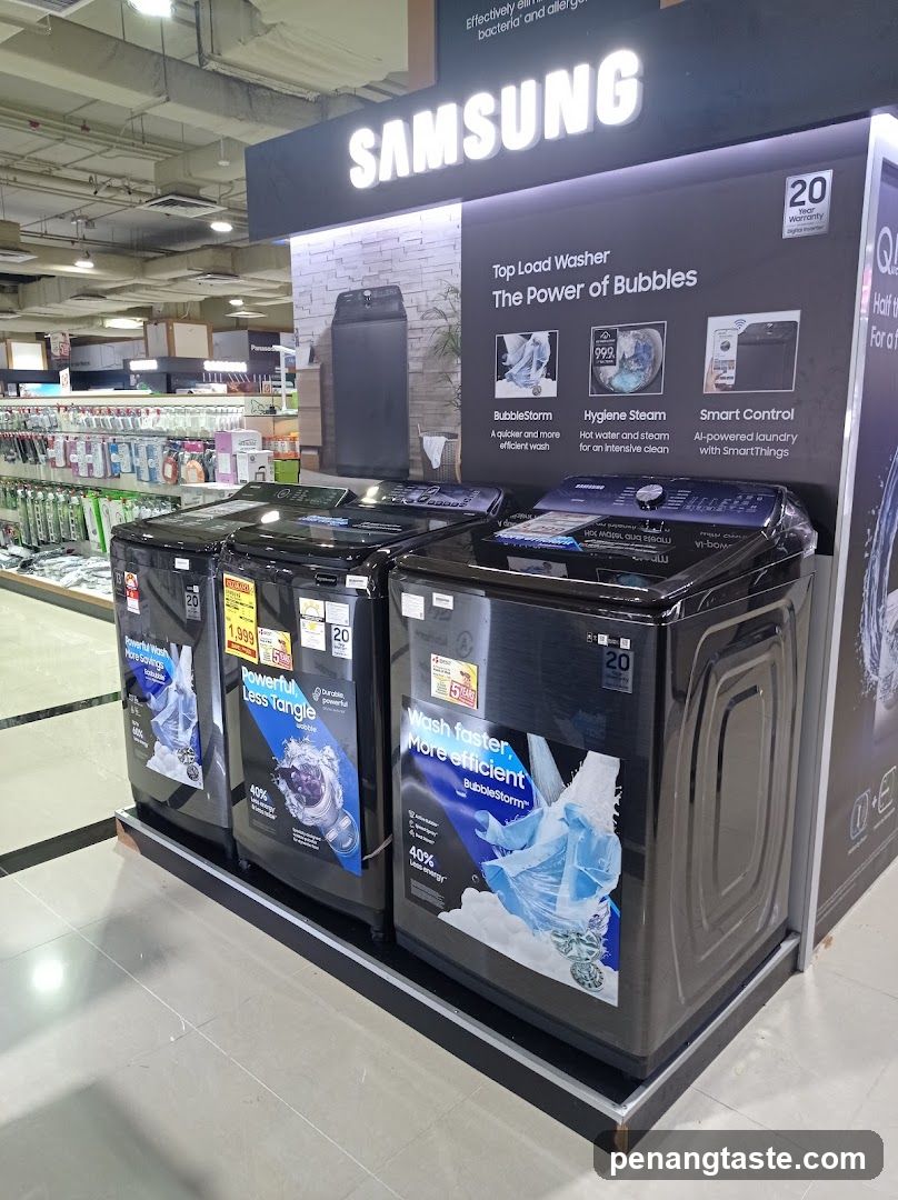 Samsung Washing Machines Display