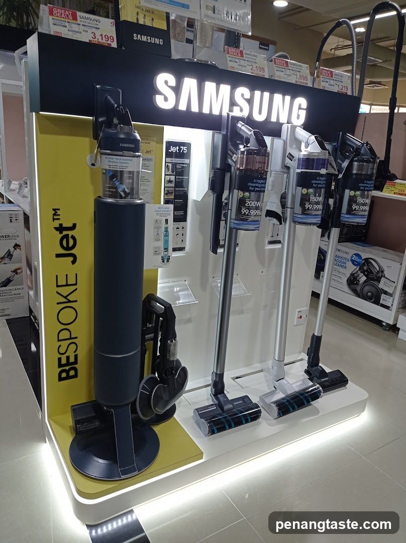 Samsung Vacuum Cleaner Display