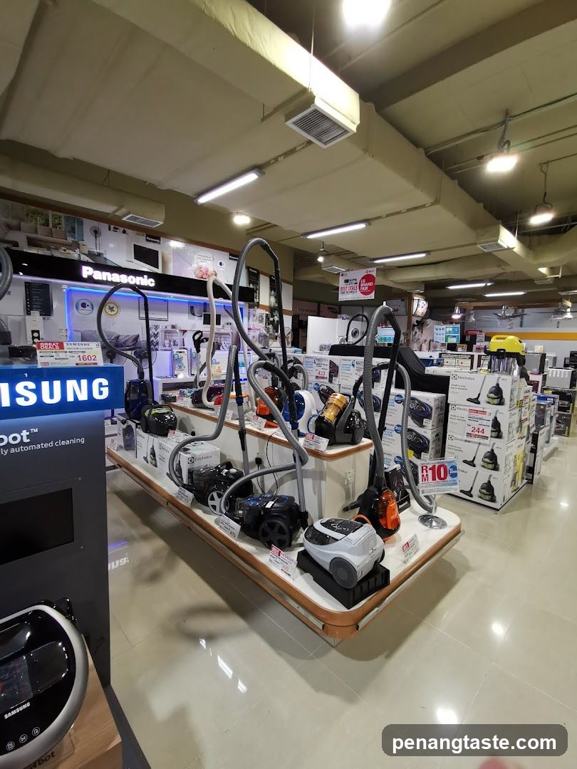 Appliance Store Interior Display