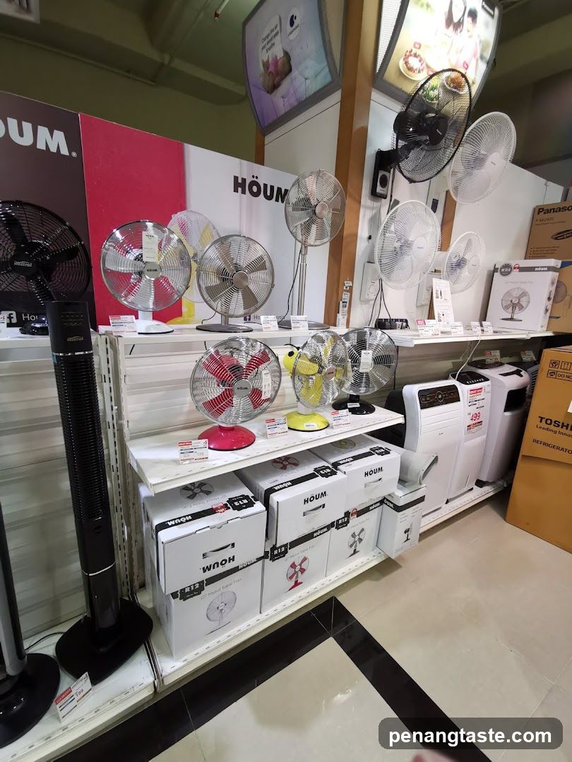 Fan Display in Store