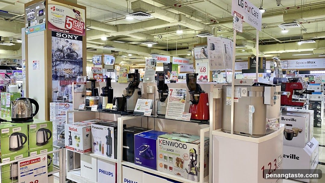 Electronics Store Interior Display