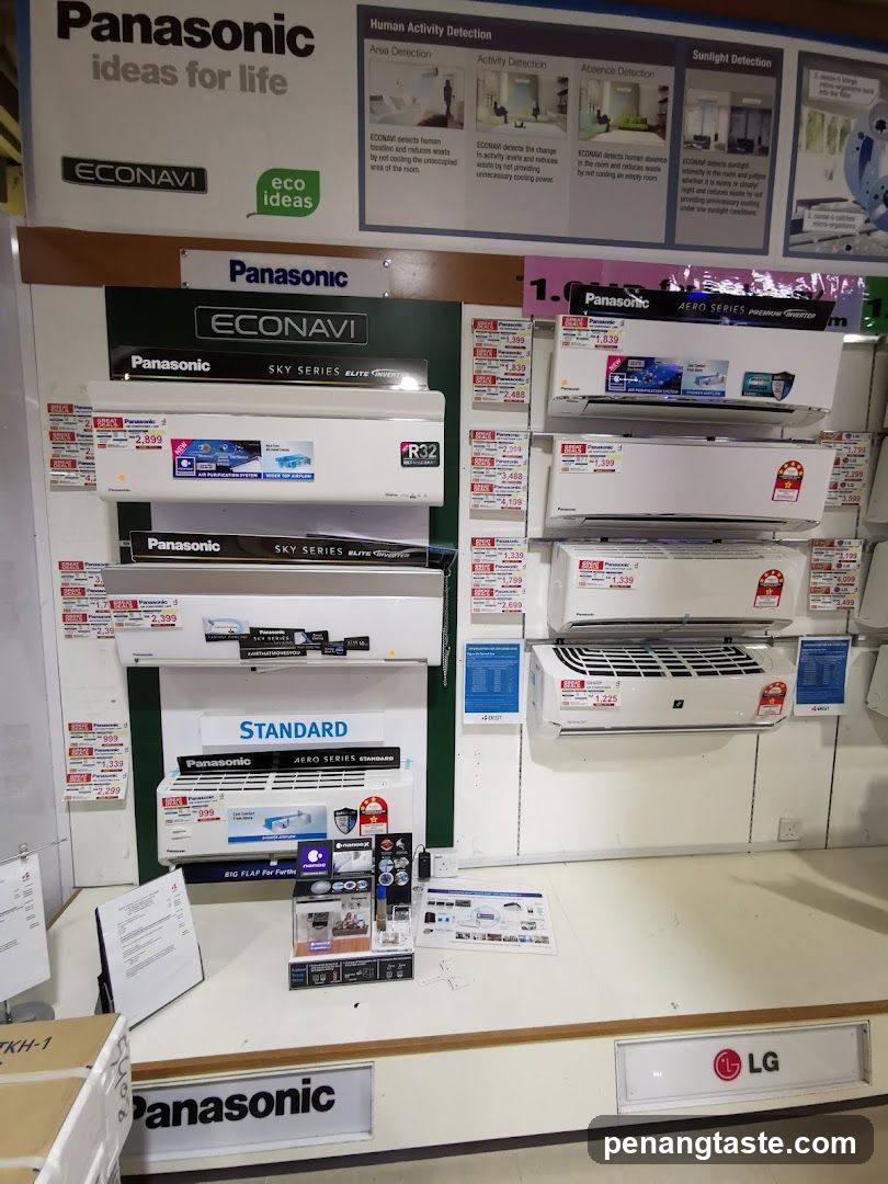 Panasonic Air Conditioner Display