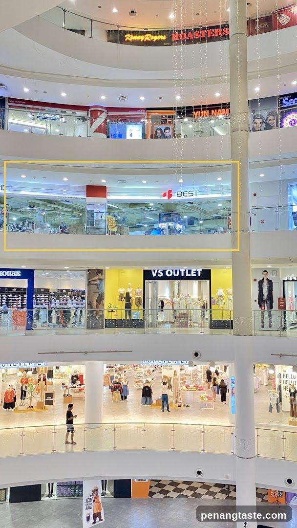 Shopping Mall Interior View