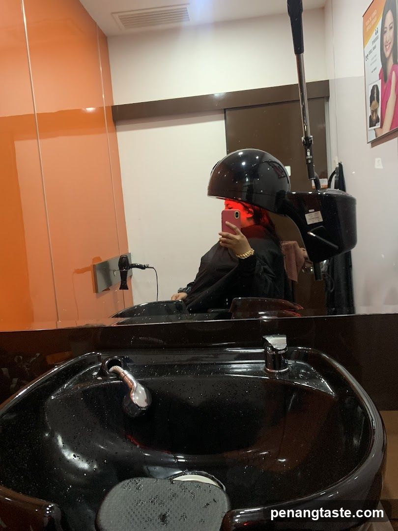 Hair Salon Interior Reflection