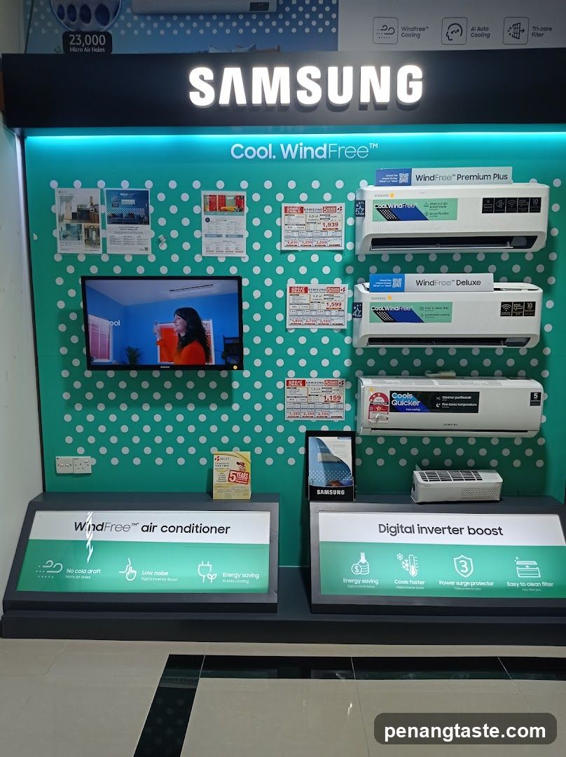 Samsung Air Conditioner Display