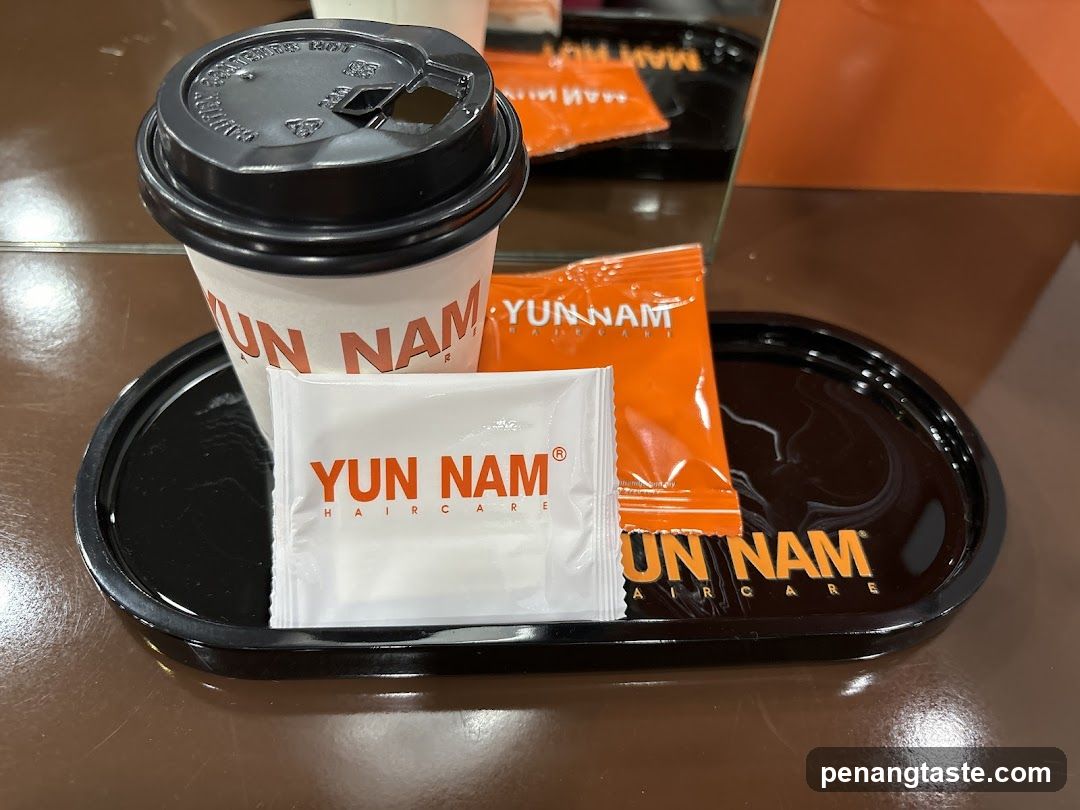 Yun Nam Haircare Product Display