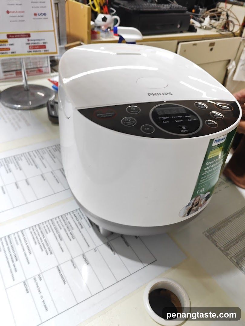 Philips Rice Cooker Display